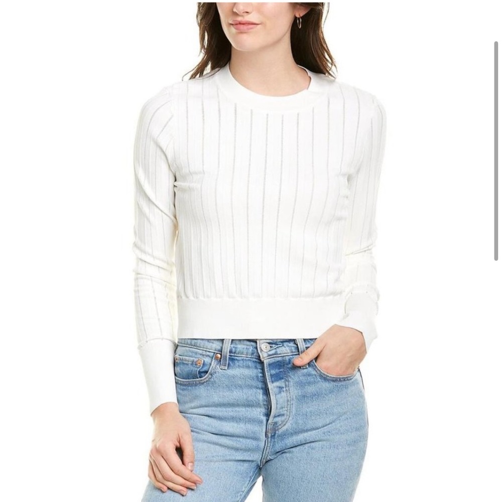 NWT Veronica Beard Amalie Crew Neck Pullover